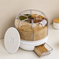 Storifay™ 360° Grain Dispenser - Rice & Dry Food Organizer