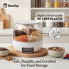 Storifay™ 360° Graandispenser - Rijstdispenser - Keuken Organizer & Voorraadpot