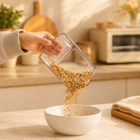 Storifay™ 360° Grain Dispenser - Rice & Dry Food Organizer