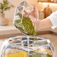 Storifay™ 360° Grain Dispenser - Rice & Dry Food Organizer